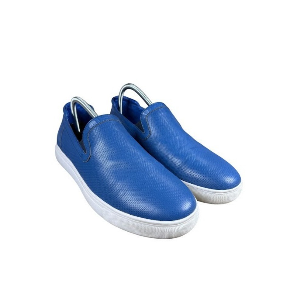 Badgley Mischka Slip On Sneakers Mens Size 9‎ Blue Preppy Minimal